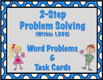 Preview of 2 Step Problem Solving- Addition and Subtraction Word Problems within 1000