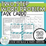 2 Step Word Problem Task Cards: Multistep Word Problems