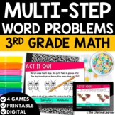 2 Step Word Problems | 3rd Grade Math Games