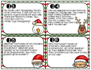 2 Step Word Problems- Christmas (3.OA.D.8) | TpT