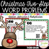 Two Step Word Problems for Christmas