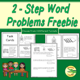 2-Step Word Problems (Easy) Freebie