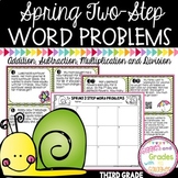 Two Step Word Problems for Spring