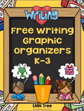 Free Writing Graphic Organizers Grades K-3