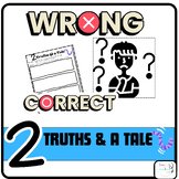 2 TRUTHS & A LIE