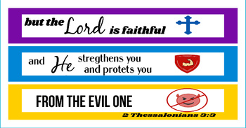 Preview of 2 Thessalonians 3:3- Scripture