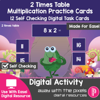 2 times tables multiplication drills