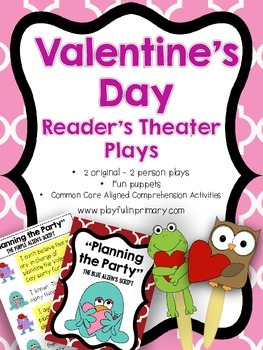 Preview of Reader's Theater Plays: Valentine's Day: 2 Plays/ 2 Roles