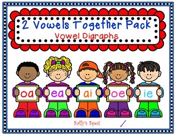 digraphs with worksheets phonics 'oa' 'ai' Vowel Pack 'oe Digraphs Together Vowels 2 'ea'
