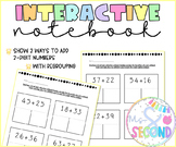 Show Two Ways to Add 2-Digit Numbers | with regrouping | I