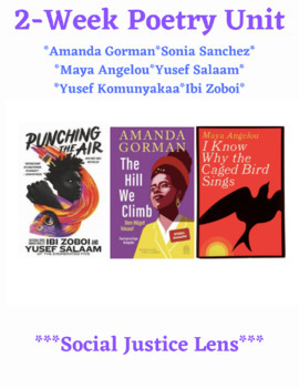 Preview of 2 Week Poetry Unit - Black Poets - **Social Justice Lens**