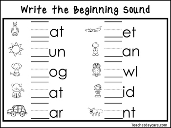 writing worksheets for preschool teaching resources tpt