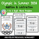 2 and 3 Digit Addition and Subtraction Word Problems | Oly