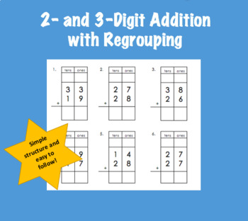 three column addition worksheets teaching resources tpt