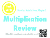 MIF Chapter 7 Multiplication Review Task Cards - 3rd Grade