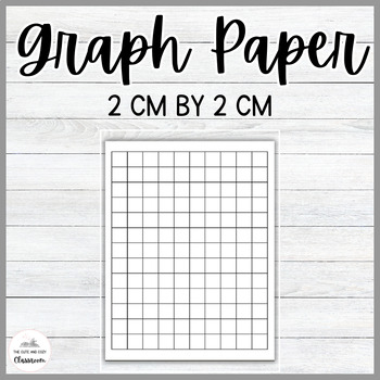 2 cm by 2 cm graph paper by heather s modern market tpt