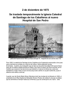 Preview of 2 de diciembre de 1673: Catedral de Santiago de Guatemala se muda temporalmente
