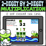 2-digit by 2-digit Multiplication Boom Cards | Digital Task Cards