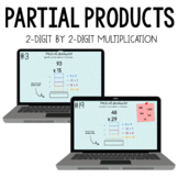 2-digit by 2-digit Partial Products / DISTANCE LEARNING
