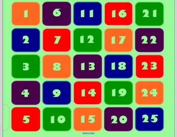 Preview of 2 digit by 2 digit multiplication SMART Board Game