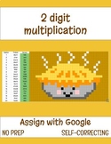 2 digit multiplication, multiplication activity fall math,