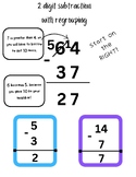 2 digit subtraction with regrouping