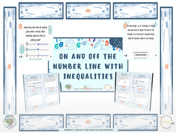 Preview of 2 -in-1 On and Off the Line with Inequalities