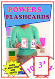 2 in 1 Free - Powers FlashCards and Pairs of Powers