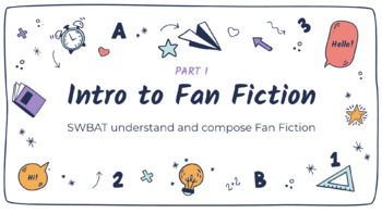 Preview of 2-in-1 Writing Activity: Fan Fiction