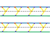 OT 2" lined uppercase letter Y tracing with visual dot cues