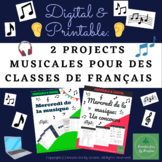 2 projects musicales pour des classes de français (2 Franc