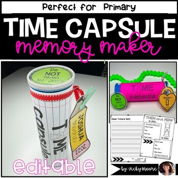 Preview of End of the Year Activities | Time Capsule