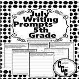 20 July Writing Prompts for 5th Grade