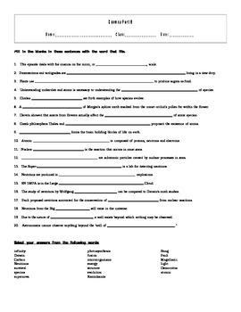 cosmos a spacetime odyssey worksheet answers