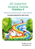 20 Assorted Singing Games Collection 3 Resources Supportin