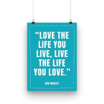 20 Bob Marley Quote Posters for High School Bulletin Boards - Uplifting ...