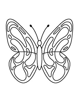 20 Butterfly Coloring Pages, 20 Printable Butterfly Coloring Pages