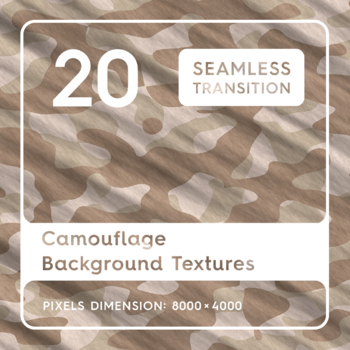 Preview of 20 Camouflage Background Textures