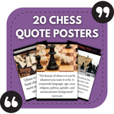 20 Chess Bulletin Board Posters | Middle & High School Cla