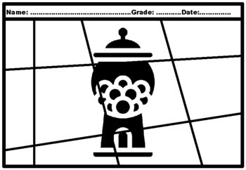 Preview of 20, Circus Field Trip Silhouette Pop Coloring Pages