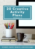 20 Creative Activity Plans for Kids