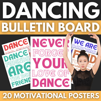 Preview of 20 Dance Bulletin Board Posters | Sports & Physical Education Decor
