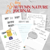 Autumn Nature Journal for Kids
