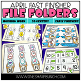 20 Early Finishers Activities, File Folder Games & Morning