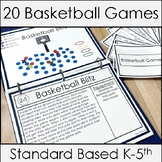 20 Elementary Physical Education Basketball Games