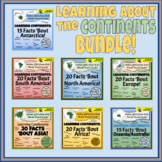 Learning the Continents - 20 Facts - Bundle!