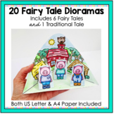 20 Fairy Tale Dioramas - 7 Different Stories - Retelling S