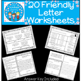 20 Friendly Letter Worksheets