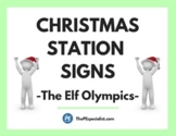 20 Fun Christmas Activity Station Signs for PE Class