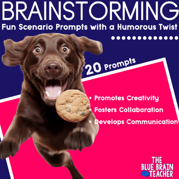 Preview of 20 Fun Creative Thinking Brainstorming Scenario Prompts with a Humorous Twist